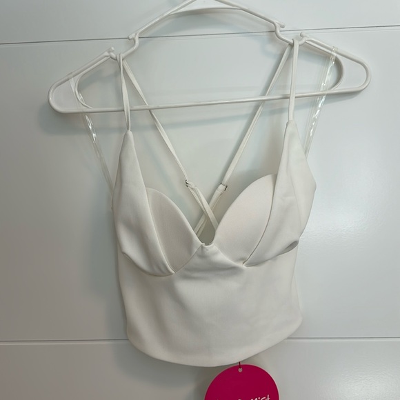 White bra top - Picture 1 of 3